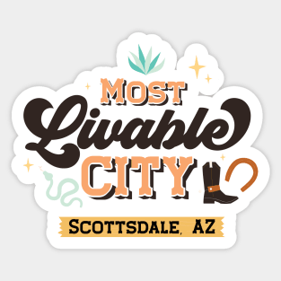 Most Livable city Sticker